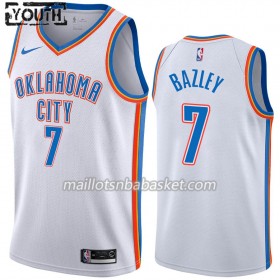 Maillot Enfant Oklahoma City Thunder Darius Bazley 7 2019-20 Nike Association Edition Swingman